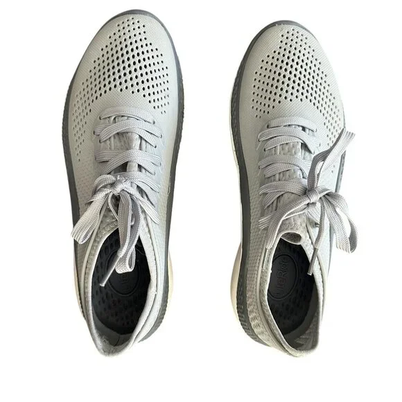 Men’s Crocs LiteRide 360 Pacer Grey Athletic Casual Shoes Men’s Size 8 (206715) - Picture 1 of 8